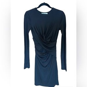 T by Alexander Wang Ruched Waist Sheath Dress - Small